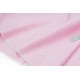 Destock 2m tissu polycoton doux moucheté rose largeur 150cm 