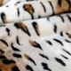 Coupon tissu fausse fourrure tigre 210x170cm 