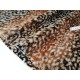 2.1m tissu fausse fourrure léopard largeur 170cm 