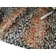 2.1m tissu fausse fourrure léopard largeur 170cm 