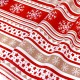 0.9m tissu américain coton patchwork thème Noël largeur 110cm
