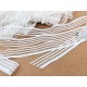 Déstock 9m élastique dentelle lingerie haute couture blanc largeur 2.5cm