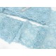 Déstock 7.3m dentelle élastique haute couture bleu largeur 13cm