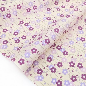 Destock 2m tissu japonais coton fleuri largeur 115cm