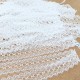 Déstock 15m dentelle de calais passe ruban blanche largeur 3.2cm