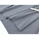 Destock 1m tissu jersey coton épais gris largeur 155cm