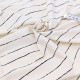 Destock 1.05m tissu jersey coton fluide rayures largeur 180cm