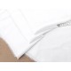Destock 2.1m tissu satin tencel soyeux haute couture blanc largeur 155cm