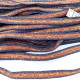 Déstock 8.5m galon ruban bleu orange doré  largeur 1.2cmu 