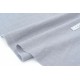 Destock 1.9m tissu petits plumetis coton lavé doux gris largeur 139cm