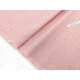 Destock 2m tissu batiste coton doux rose poudré largeur 150cm