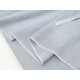 Destock 2.1m tissu coton chambray soyeux gris clair largeur 149cm 