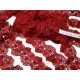 Destock 13m dentelle guipure fine haute couture roux largeur 7cm