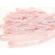 Destock 14m dentelle guipure polyester rose pâle largeur 1.7cm