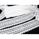 Destock 5m dentelle guipure lourde haute couture blanche largeur 6.1cm