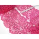 Déstock 5.5m dentelle élastique fluide lingerie haute couture largeur 17.6cm