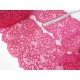 Déstock 4.2m dentelle élastique fluide lingerie haute couture largeur 17.6cm