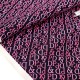 Destock 2m tissu américain coton patchwork rose noir largeur 110cm