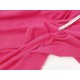 Destock 3m tissu crépon coton lourd doux rose framboise largeur 145cm 