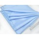 Destock 2.1m tissu doublure polyester fin souple bleu clair largeur 150cm 