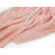 Destock 1.9m tissu voile polyester touché coton extra doux étoile largeur 150cm 