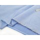 Déstock 2.2m tissu japonais coton soyeux rqyues tissées bleu largeur 117cm bords légèrement taché