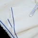 Destock 1m tissu coton doux moucheté écru largeur 146cm 