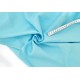 Destock 2.1m tissu gabardine coton doux bleu largeur 150cm