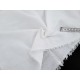 Destock 2m tissu coton double gaze extra doux blanc écru largeur 152cm bord légèrement taché 