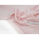 Destock 0.66m tissu voile de soie et coton extra-doux fluide rose largeur 150cm