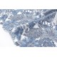 Tissu liberty viscose angelica gris bleu 85x140cm