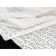 Destock 1.1m tissu broderie anglaise coton souple écru largeur 145cm 