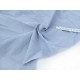 Destock 0.7m tissu popeline coton doux gris bleuté largeur 130cm