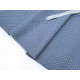 Destock 0.58m tissu américain coton patchwork graphique gris largeur 105cm