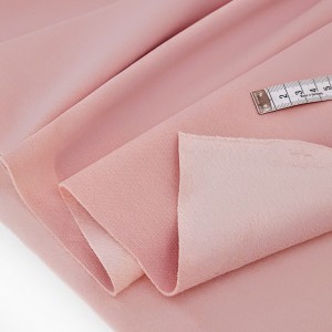Destock 1.5m tissu jersey sweat coton soyeux fourré chaud rose largeur 146m 