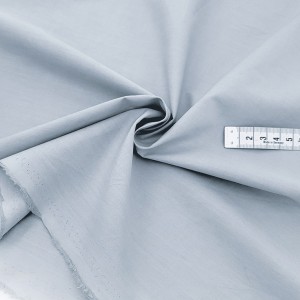 Destock 2m tissu coton soyeux gris largeur 150cm 