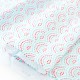 Destock 3m tissu américain flanelle coton doux vague Seigaiha largeur 112cm