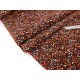 Destock 1.7m tissu velours milleraies coton doux fleuri largeur 115cm 