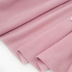 Destock 1.5m tissu polaire doudou velours pyjama rose largeur 165cm 