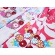 Destock 1.85m tissu japonais coton kimono fleuri 2 thèmes largeur 160cm