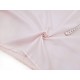 Déstock 1.3m tissu lin coton souple rose pâle largeur 147cm 