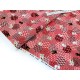 Destock 0.56m tissu japonais coton motif traditionnel et chat largeur 113cm