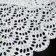 Destock 1.2m tissu broderie anglaise coton doux écru largeur 128cm 