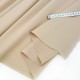 Destock 1.5m tissu jersey romanite punta di roma soyeux fluide beige largeur 150cm