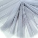 Destock 2.3m tissu tulle extra fin doux gris largeur 165cm