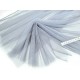 Destock 2.3m tissu tulle extra fin doux gris largeur 165cm