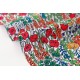 Destock tissu liberty tana lawn tiny poppytot rouge 0.96m