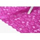 Déstock lot 4.5m dentelle élastique lingerie fluide magenta largeur 28.5cm