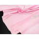 Destock 2.08m tissu jersey coton lisse doux rose clair largeur 178cm