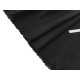 Destock 1m tissu jersey bord-côte 1/1 coton doux noir largeur 126cm 